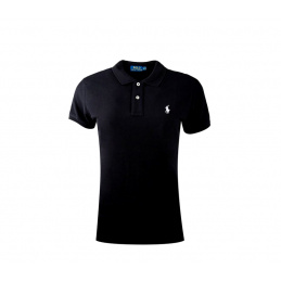 Ralph Lauren SKINNY-FIT Black Small Pony White