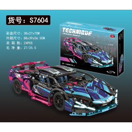 Stavebnice Sportovní Auto 1280 ks.