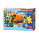 CASTORLAND puzzle 30 dílků - Popelářský vůz