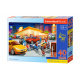 CASTORLAND puzzle 40 MAXI dílků - Čerpací stanice