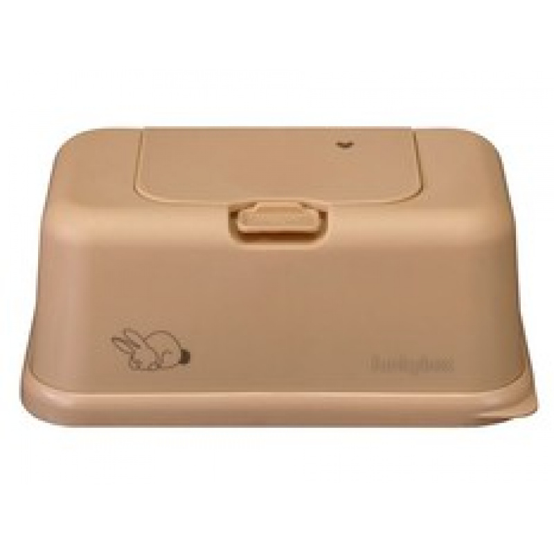 Box na kapesníky FUNKYBOX Café latte s králíčkem