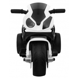 BMW S1000 RR Mini motorka na baterie pro děti černá + 3 kola + zvuky + LED dioda