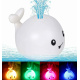 Aga4Kids Dětská LED velryba do vany MR1380