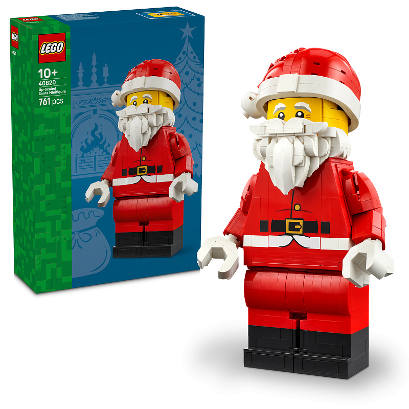 LEGO® Iconic 40820 Zvětšená minifigurka Santy
