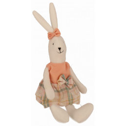 Látkový zajíček holčička 32 cm