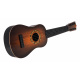 Klasická kytara pro děti 3+ Tmavě hnědý nástroj + 6 kovových strun