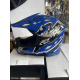 Enduro motocyklová helma modrá L