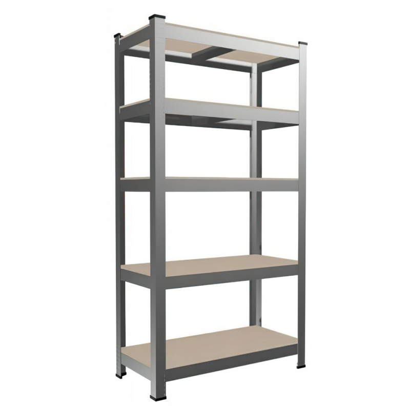 Aga Kovový regál 180x90x30 cm 5 polic