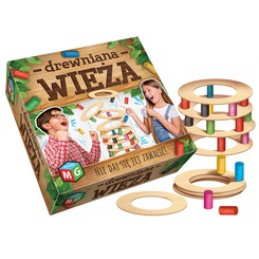 Dřevěná věžová arkádová hra Multigra GR0528