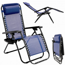 Skládací zahradní lehátko na pláž turistické