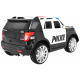 Policejní bateriové SUV pro děti + sirény + světla + megafon + dálkové ovládání + pomalý start + EVA + samolepky