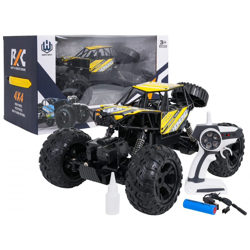 R/C Crawler ROCK Žlutý 1:14