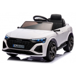 AUDI SQ8 BÍLÉ Auto na akumulátor EVA Kůže pilot Akumulátor lithiový-iontový