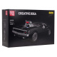 Sada Stavebnic Sportovní Auto Černé 1439ks.