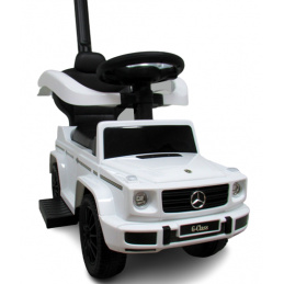 Kočárek Mercedes AMG c63 WHITE Jízda, hudba