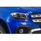 Mercedes Benz třídy X pro děti Modrá barva + dálkové ovládání + 4x4 + MP4 + nosič zavazadel + EVA
