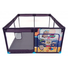 Měkká Ohrádka Pro Děti Obdélník Sportovní Sova