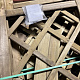Aga Zahradní pergola s obloukem 221,5x52x130 cm- II. JAKOST