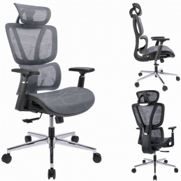 Ergonomická židle NEOVA - šedá