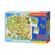 Puzzle s kvízem Mapa Polska CA0010