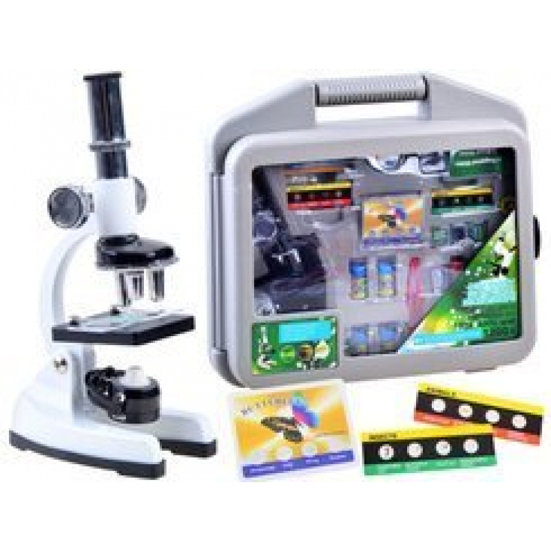 Sada kovových mikroskopů pro mladé vědce ES0024