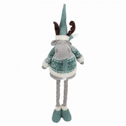 Vánoční sob - dekorace skřítek