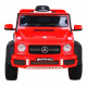 Mercedes G63 AMG Auto na baterie Červené + Dálkové ovládání + 6 EVA kol + Pomalý start + MP3 LED