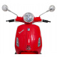 Vozidlo Skútr Vespa ROMA Červený
