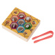 Aga Dřevěná hra na výuku barev - Včelky