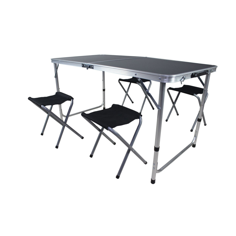 Linder Exclusiv Kempingový set Černý MC330889