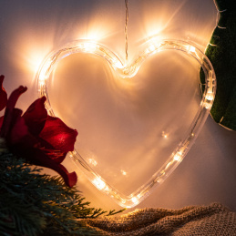 Aga LED Závěsné světlo Srdce