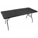Skládací stůl 180x74 cm černý Malatec 12280