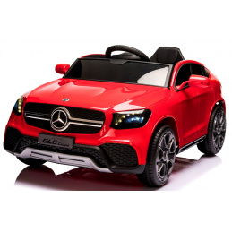 Mercedes GLC COUPE Concept 4x4 ČERVENÝ EVA KŮŽE Licence Lithium-iontová baterie