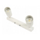 Stropní bodové svítidlo LED VIKI-X 2x GU10 - bílé