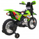 Dětské kolo Cross Battery vehicle Green + Assist wheels + LED sounds