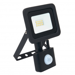 LED reflektor RODIX PREMIUM s čidlem PIR - 10W - IP65 - 850Lm - studená bílá - 6000K - záruka 36 měsíců