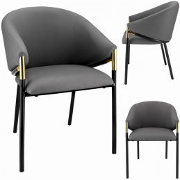 Židle AMBER ekokůže elegantní