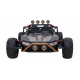Dětská závodní buggy na baterie 5 Black + motory 2x200W + dálkové ovládání + zvuková LED dioda + pomalý start