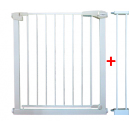 BRANKA ZABEZPEČUJÍCÍ S1 BÍLÁ na schody, dveře 79-94 cm tlaková ochranná