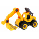 Odšroubovatelný bagr s pohonem pro děti 3+ Elektrický šroubovák + pohonný modul + zvuky