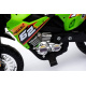 Dětské kolo Cross Battery vehicle Green + Assist wheels + LED sounds
