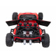 Dětská závodní buggy na baterie 5 Red + motory 2x200W + dálkové ovládání + LED audio + pomalý start