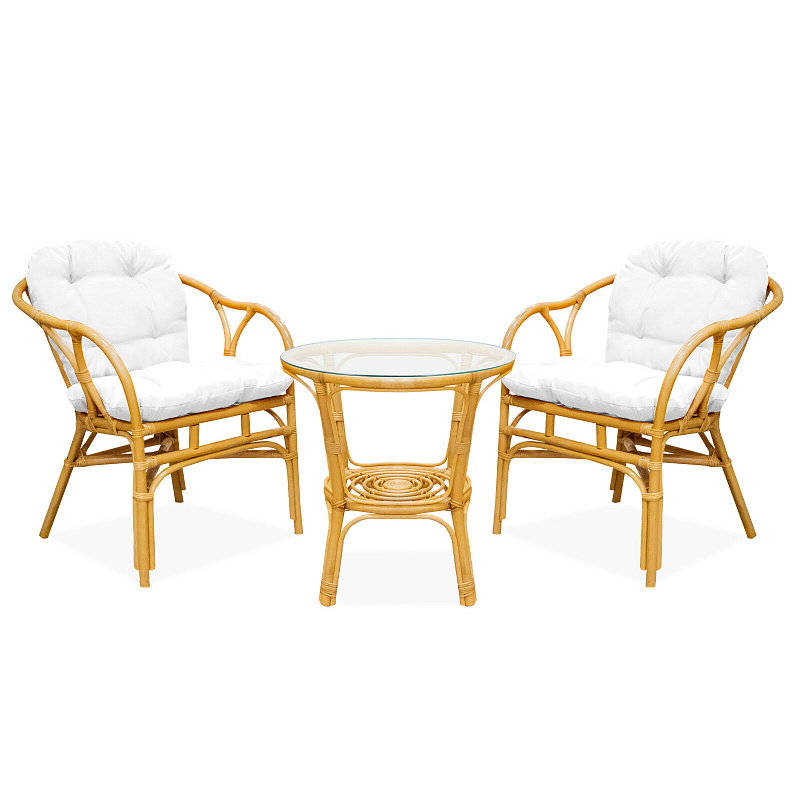 Aga Ratanová sestava SITA Světle hnědá/Bílá -II. JAKOST