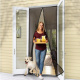 Síť proti hmyzu s magnety 80/90/100 x 210/220 cm Černá Malatec 12523
