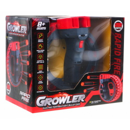 Pistole Growler pro děti 8+ Moderní design + 28 přísavek Šípy z EVA pěny