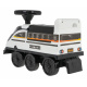 Interaktivní policejní jezdec 2 v 1 černobílý pro děti 3+ Zvuky Světla + policejní parkoviště + 4 nováčci + pohyblivé části