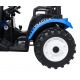 MEGA Traktor D68 s přívěsem modrý