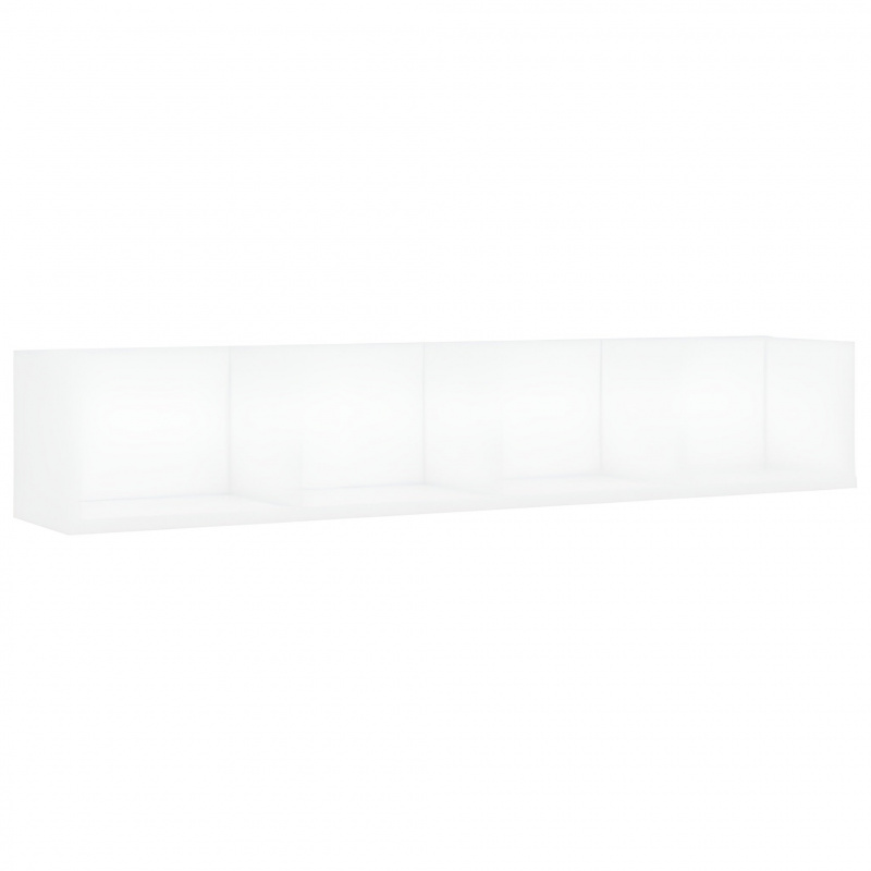 Linder Exclusiv Nástěnná police 79x15x16 cm Bílá