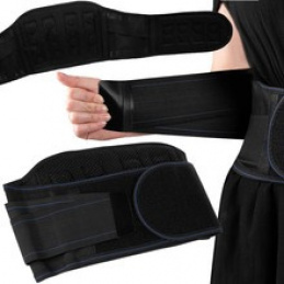 Magnetický bederní pás 23 magnetů 110 cm černý ISO