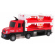 Nákladní auto s odpalovací rampou 2v1 + Příslušenství Červené